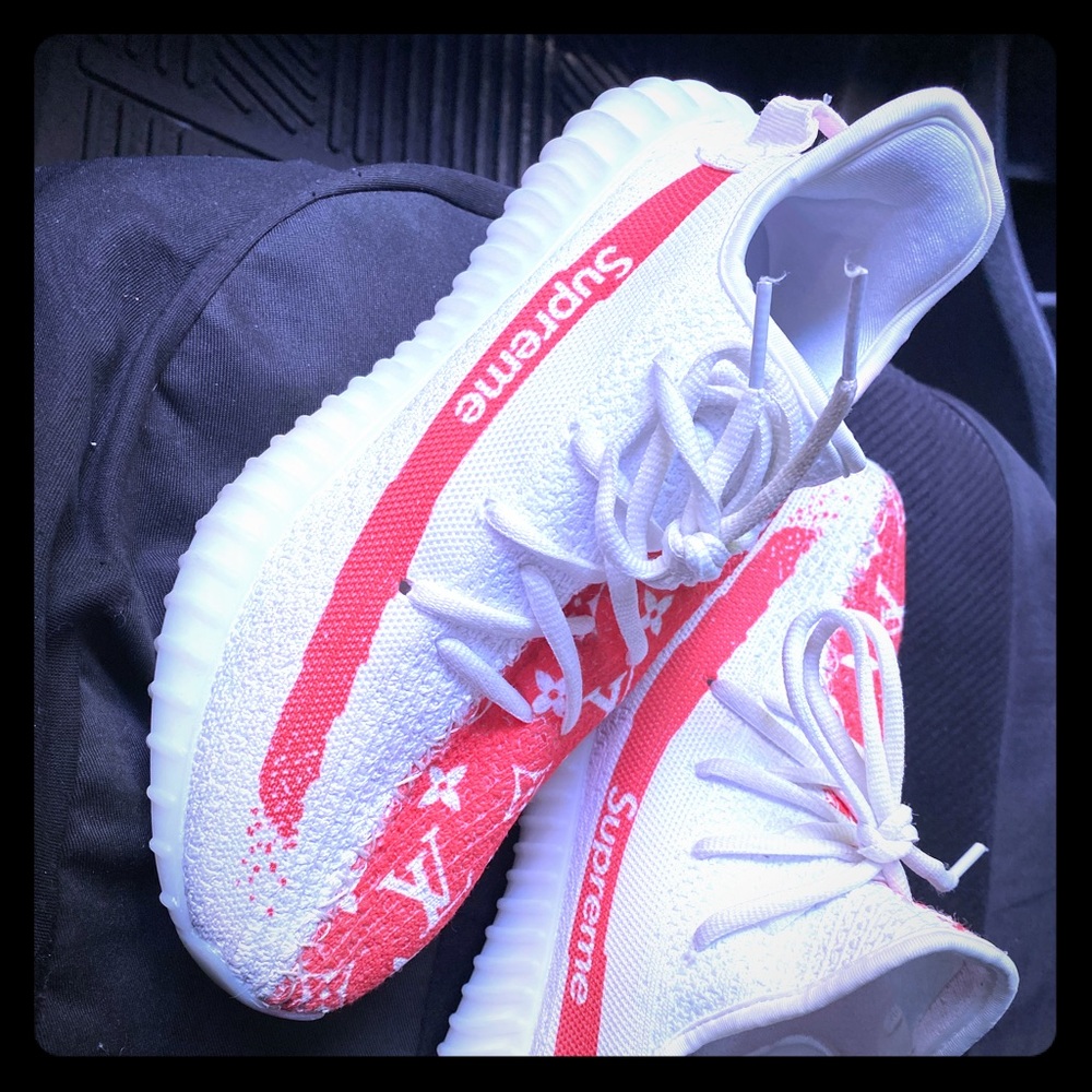 CUSTOM LV SHOES